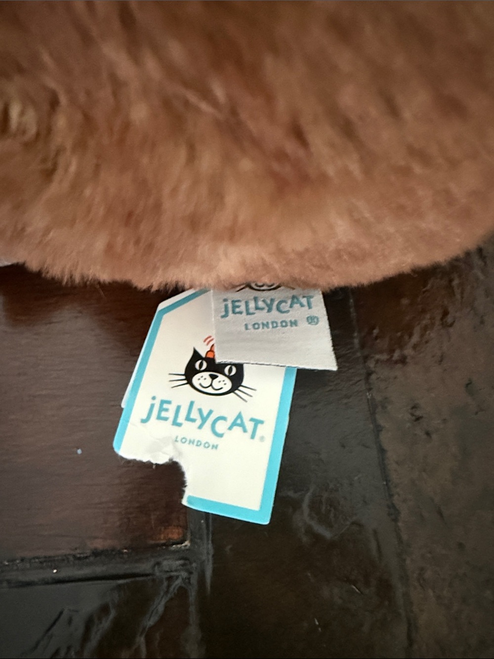 Jellycat Tan and Dark Brown Capybara Plush - Picture 11 of 11
